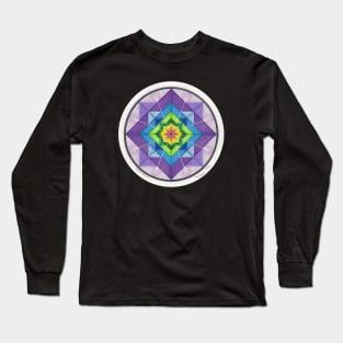 "Chakra Awakening" Mandala Long Sleeve T-Shirt